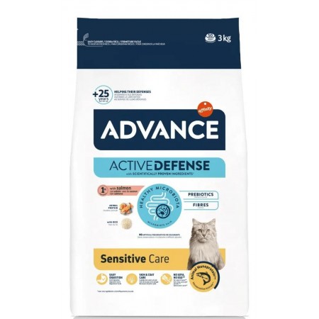 Advance Cat Sensitive Salmon & Rice корм для кошек 10 кг (962822)